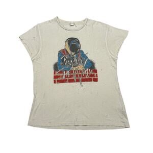 Madeworn Pink Floyd The Wall Distressed T Shirt Men's Small Grunge